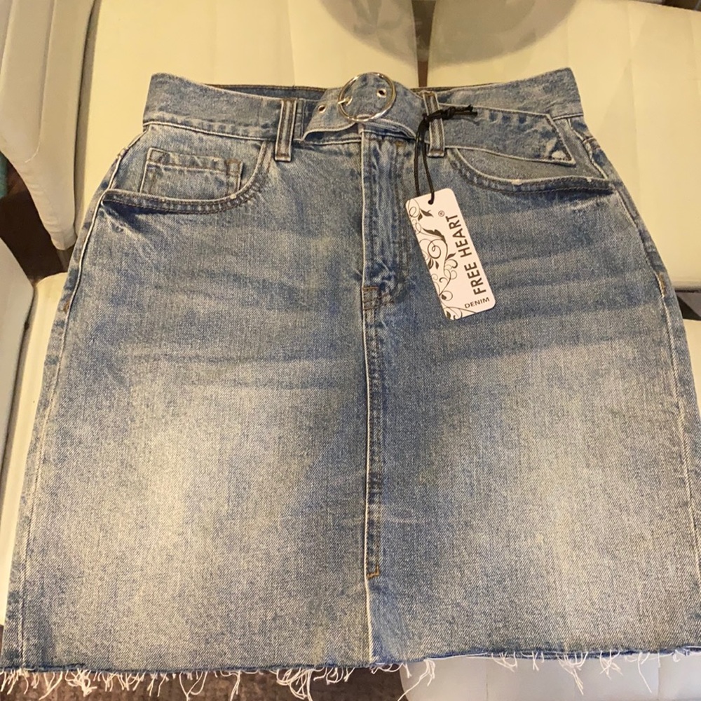 Denim skirt